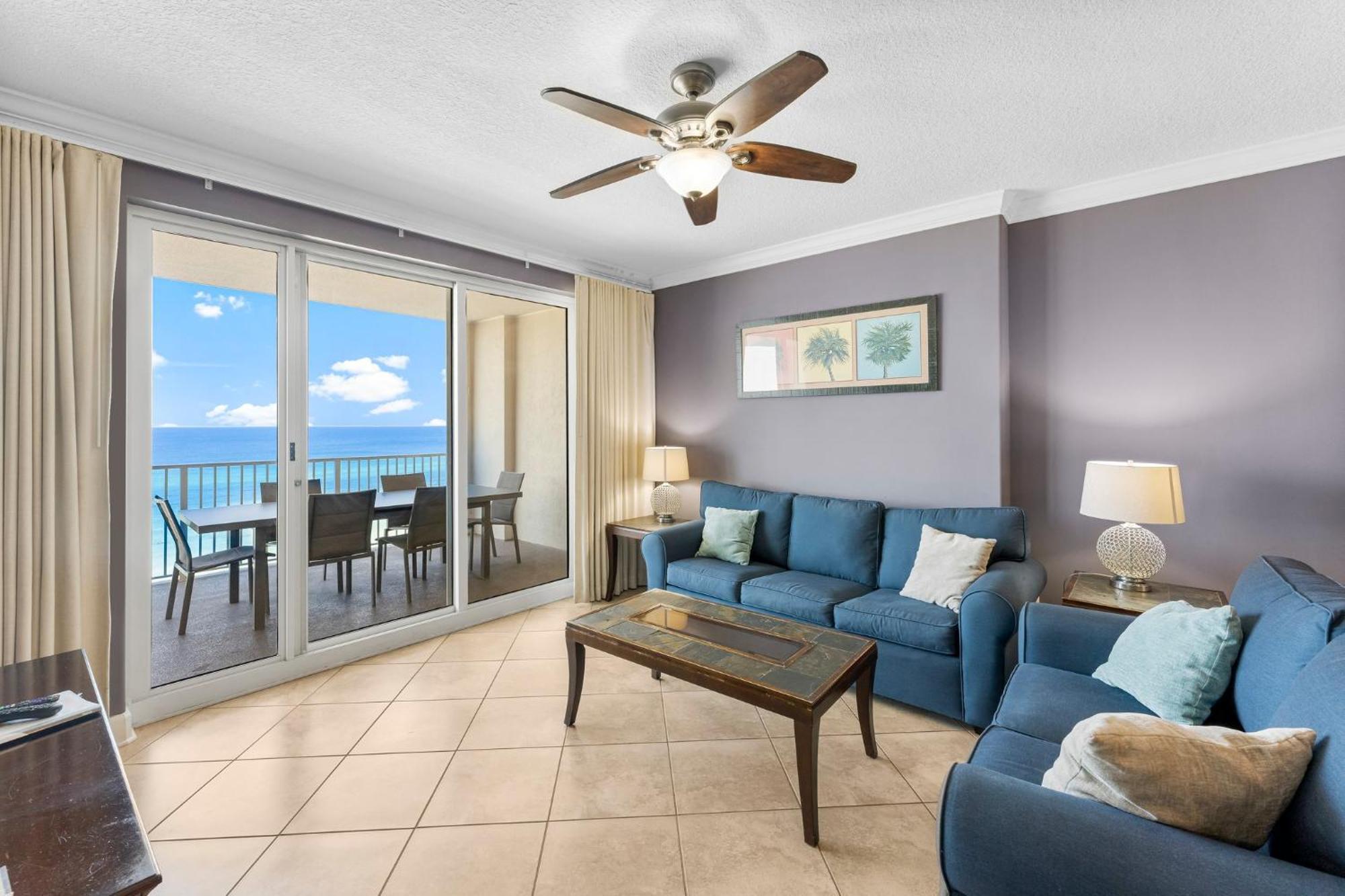 Ocean Reef Beach Resort! Beach Front! Free Seasonal Beach Chairs! By Dolce Vita Getaways Pcb Panama City Beach Bagian luar foto