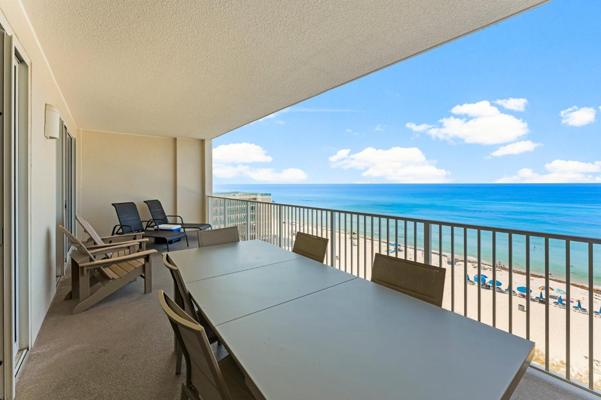 Ocean Reef Beach Resort! Beach Front! Free Seasonal Beach Chairs! By Dolce Vita Getaways Pcb Panama City Beach Bagian luar foto