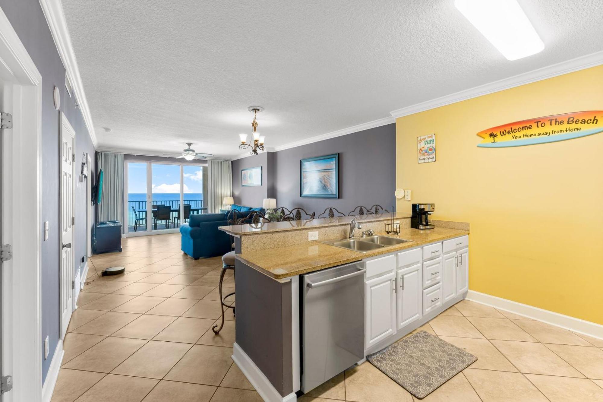 Ocean Reef Beach Resort! Beach Front! Free Seasonal Beach Chairs! By Dolce Vita Getaways Pcb Panama City Beach Bagian luar foto