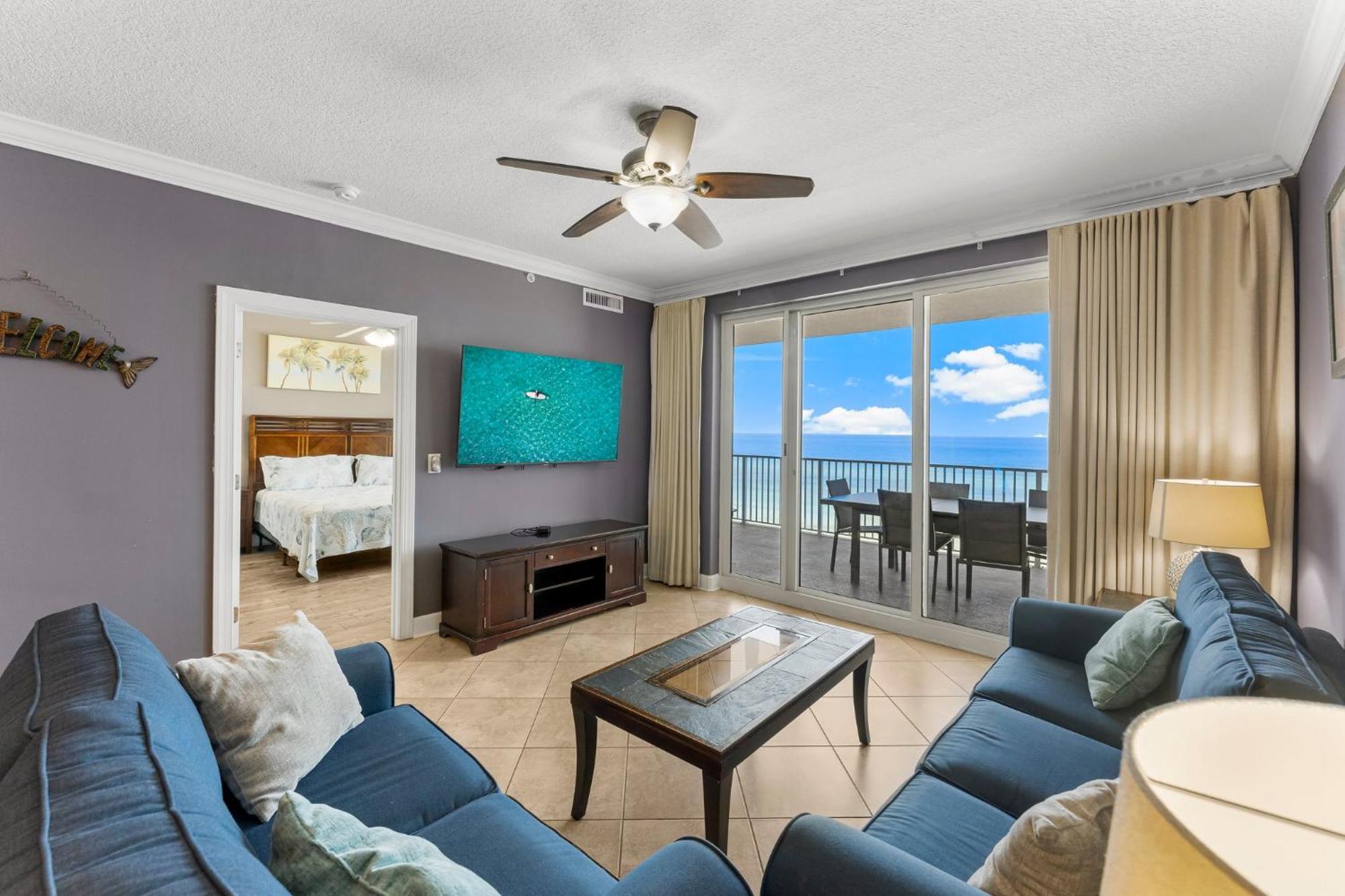 Ocean Reef Beach Resort! Beach Front! Free Seasonal Beach Chairs! By Dolce Vita Getaways Pcb Panama City Beach Bagian luar foto