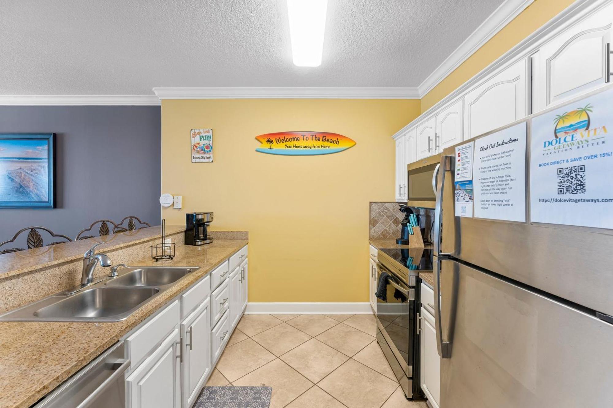 Ocean Reef Beach Resort! Beach Front! Free Seasonal Beach Chairs! By Dolce Vita Getaways Pcb Panama City Beach Bagian luar foto